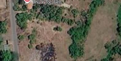 Đất đối diện mặt tiền đường hắc dịch  tóc tiên, có sẵn 150m2 thổ cư