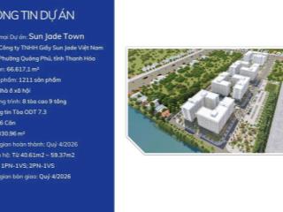 Nhà ở xã hội sj town  kcn lễ môn