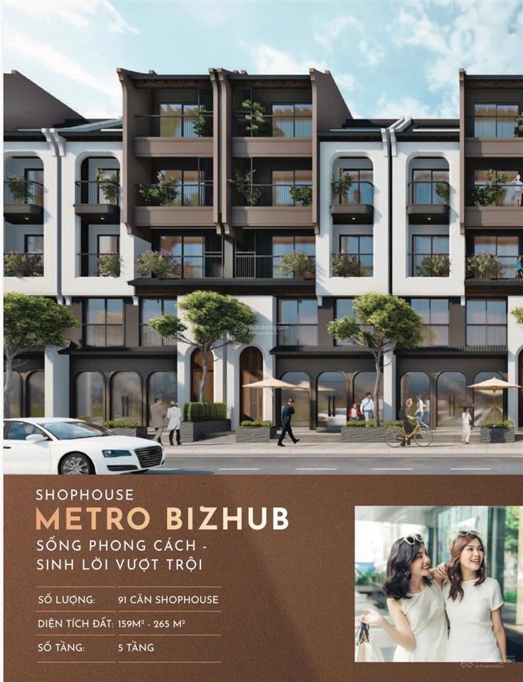 Shophouse 2 mặt tiền vừa ở vừa kinh doanh tại hòa lạc metro city, 20 tỷ, 160m2, 5 tầng, 12pn, 13wc