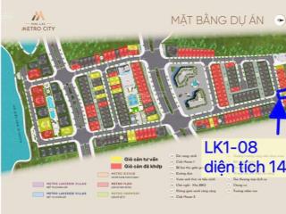 Bán gấp shophouse 2 mặt tiền hòa lạc metro city 15,9 tỷ, 142m2, 5 tầng, 12pn, 14wc
