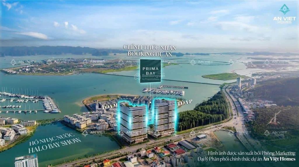 Căn hộ cao cấp view hồ nhạc nước và trực diện vịnh di sản