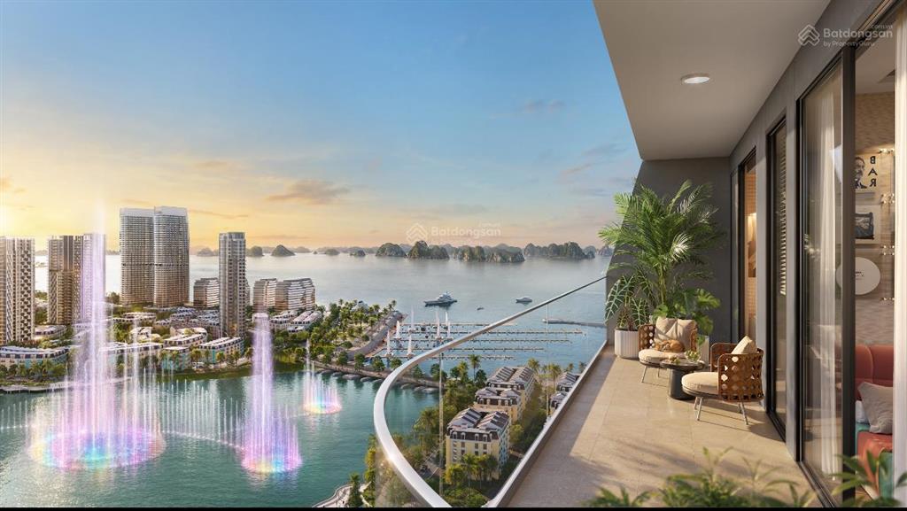 Căn hộ cao cấp view hồ nhạc nước và trực diện vịnh di sản