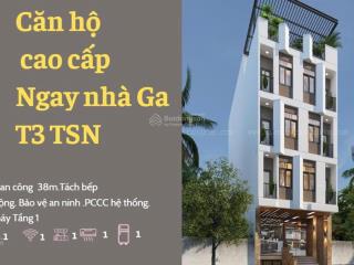 Phòng 38m tách bếp  thang máy hoàng hoa thám ngay nhà ga t3 tsn