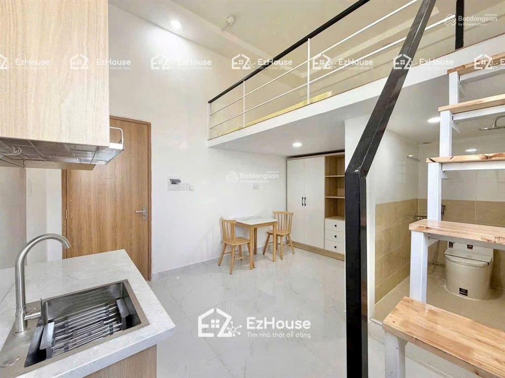 Phòng 35m² full nội thất khu chợ hoàng hoa thám. trống sẵn ở liền