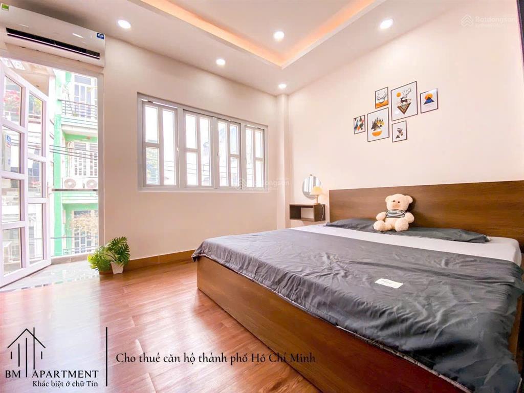 Phòng 50m² full nội thất, ban công, trương công định, tân bình