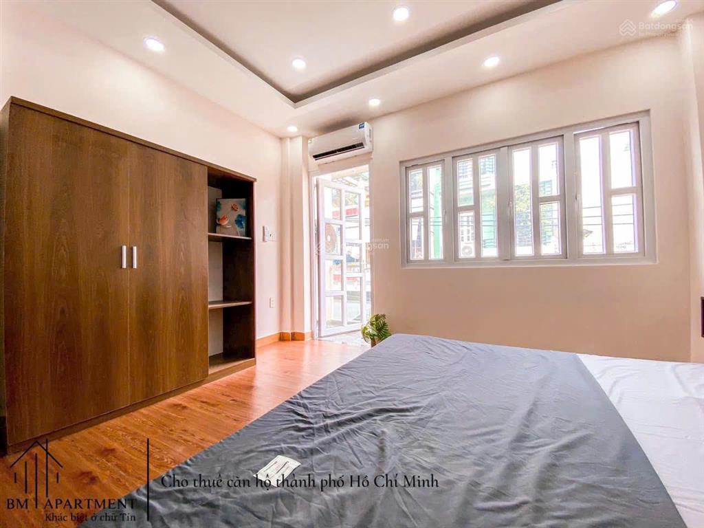Phòng 50m² full nội thất, ban công, trương công định, tân bình
