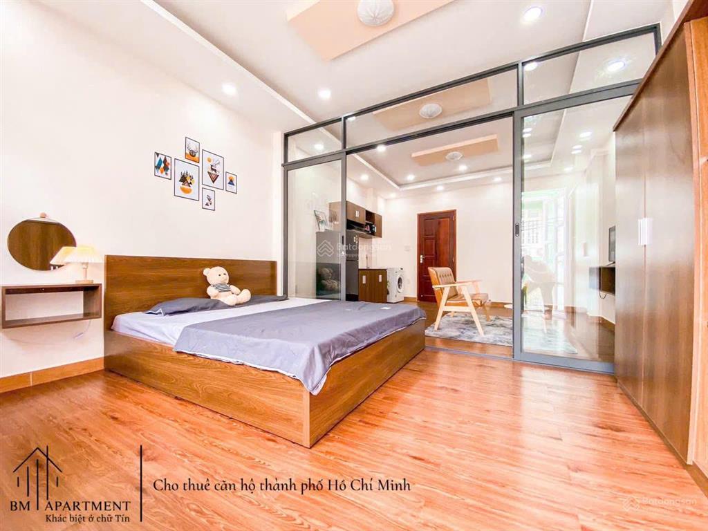 Phòng 50m² full nội thất, ban công, trương công định, tân bình