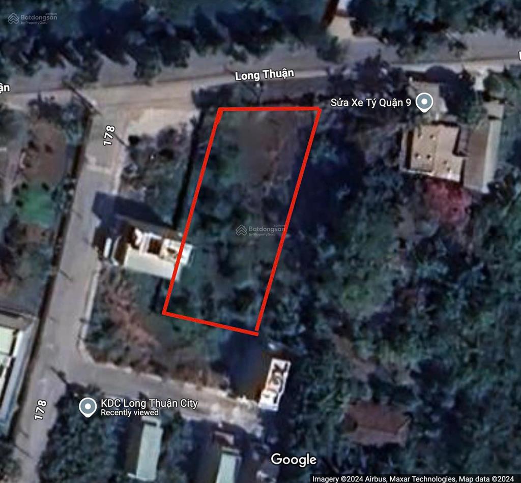 Bán đất tại long thuận, 83 triệu / m2, 1542 m2, mặt tiền 33m, ngõ rộng 16m