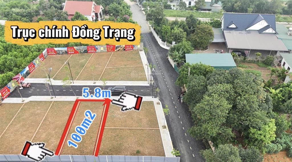 Hot  quỹ đất đẹp gần trục hồ tây  ba vì, gần đhqg hà nội, dt 100m² full thổ cư, sẵn sổ, an toàn
