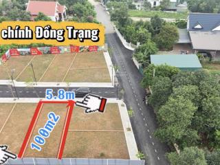 Hot  quỹ đất đẹp gần trục hồ tây  ba vì, gần đhqg hà nội, dt 100m² full thổ cư, sẵn sổ, an toàn