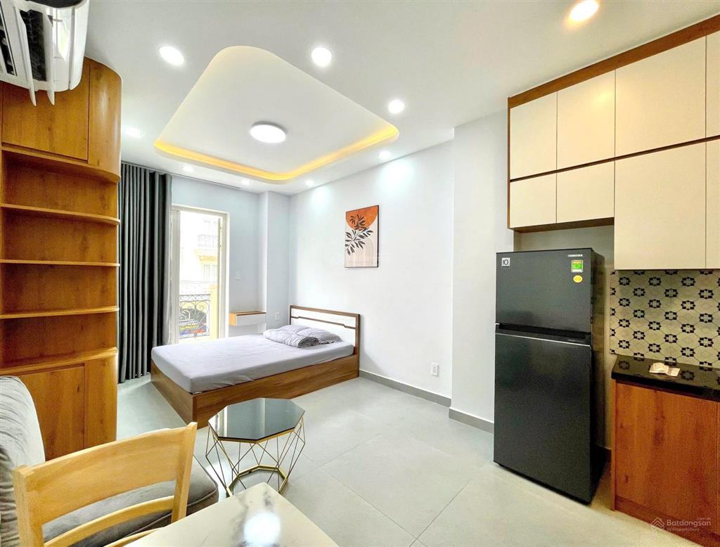 Cho thuê căn hộ full nội thất 40m² giá 7,5 triệu/tháng, view đẹp nội thất mới tại vạn phúc city