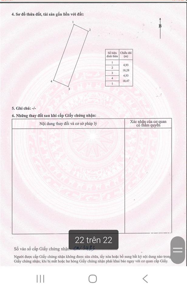 Chính chủ bán 90m2 đất phật tích, bắc ninh
