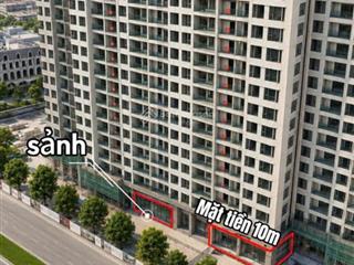Shop góc 2mt hiếm nhất masteri lakeside 87.7m²  sẵn dòng tiền 80tr/tháng  sổ đỏ