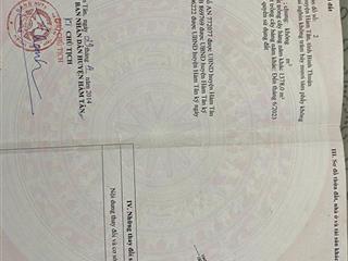 CHÍNH CHỦ BÁN NHÀ XƯỞNG 2 MẶT TIỀN – VỊ TRÍ ĐẸP HÀM TÂN, BÌNH THUẬN