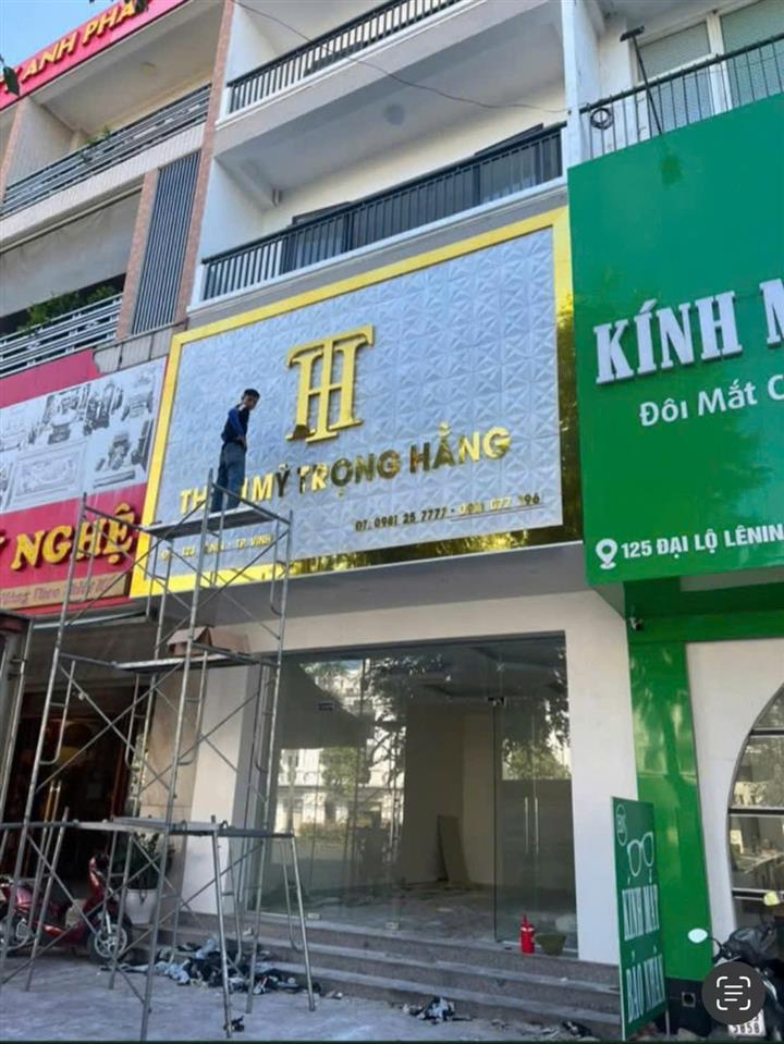 SANG NHƯỢNG THẨM MỸ VIỆN - VỊ TRÍ ĐẮC ĐỊA TP VINH - GIÁ TỐT ĐẦU TƯ