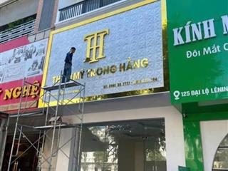 SANG NHƯỢNG THẨM MỸ VIỆN - VỊ TRÍ ĐẮC ĐỊA TP VINH - GIÁ TỐT ĐẦU TƯ