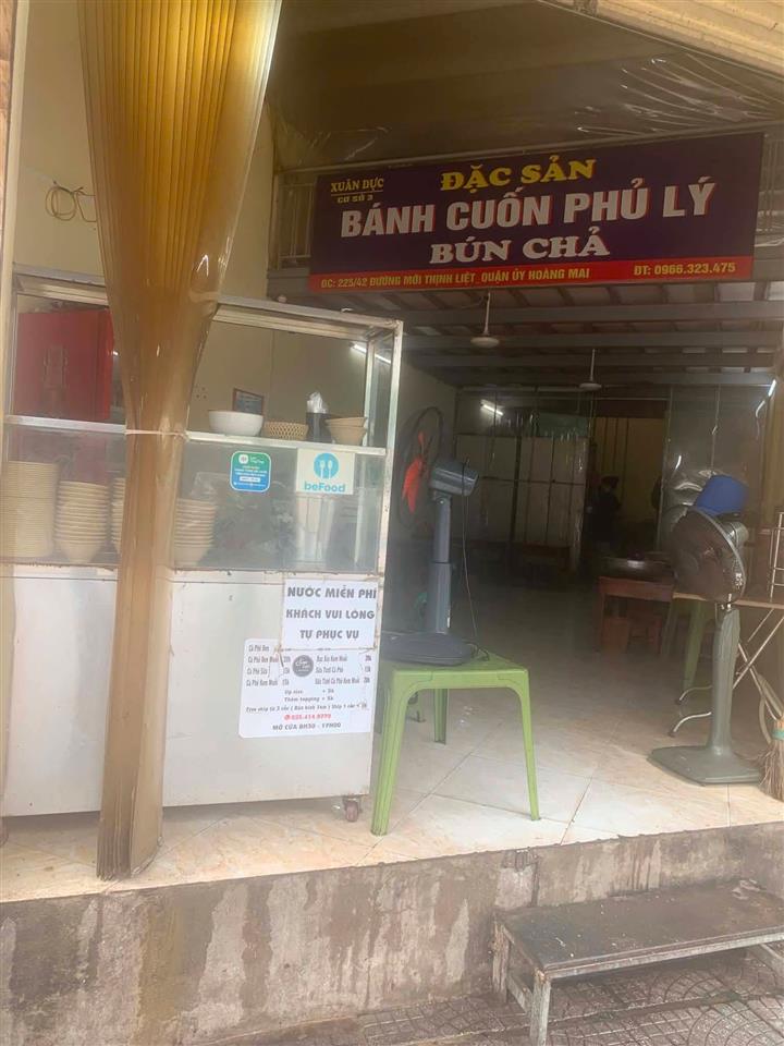 SANG NHƯỢNG CỬA HÀNG ĂN – VÀO KINH DOANH NGAY TẠI THỊNH LIỆT, HOÀNG MAI, HÀ NỘI