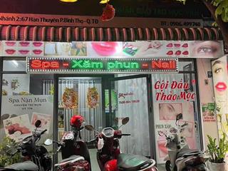 SANG NHƯỢNG HOẶC SHARE MẶT BẰNG SPA – NAIL – PHUN XĂM TẠI THỦ ĐỨC, HỒ CHÍ MINH