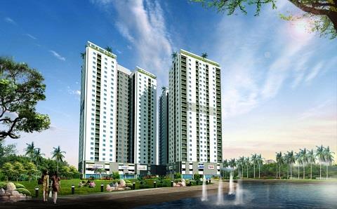 Bán cc 62m2 tại hateco hoàng mai, giá tốt 3,6 tỷ vnd, 2pn + 1wc + đầy đủ nội thất