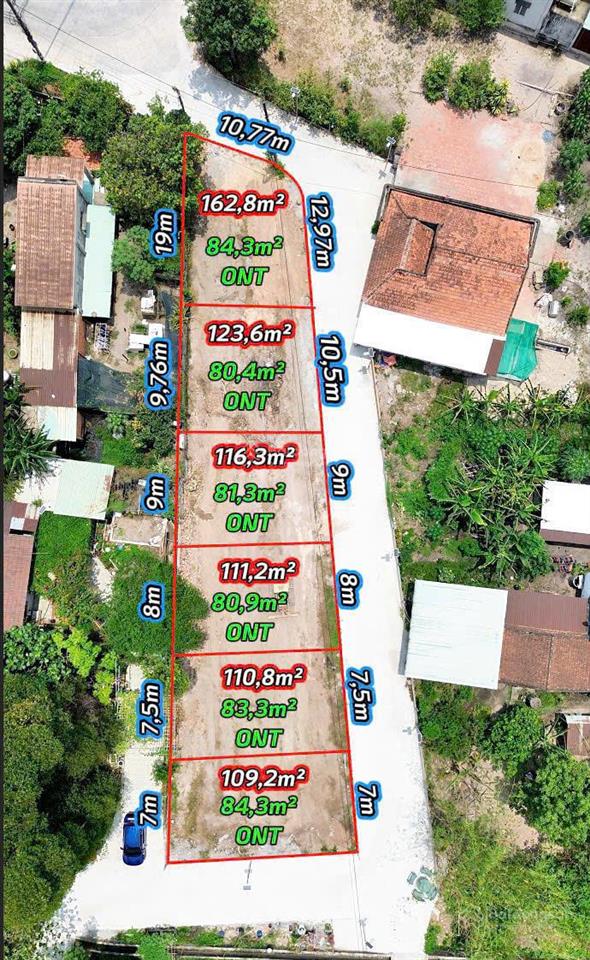 Lô cuối tại phường tân an hội đất 2 mt nhựa 8m giá 1,7 tỷtân an hội dt 11 x 19m thổ cư