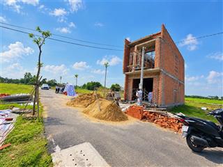 Lô đất đô thị full thổ cư dt 100m2 chỉ 1tỷ4 tại củ chi tphcm. mặt tiền đường nhựa nhà nước 7m