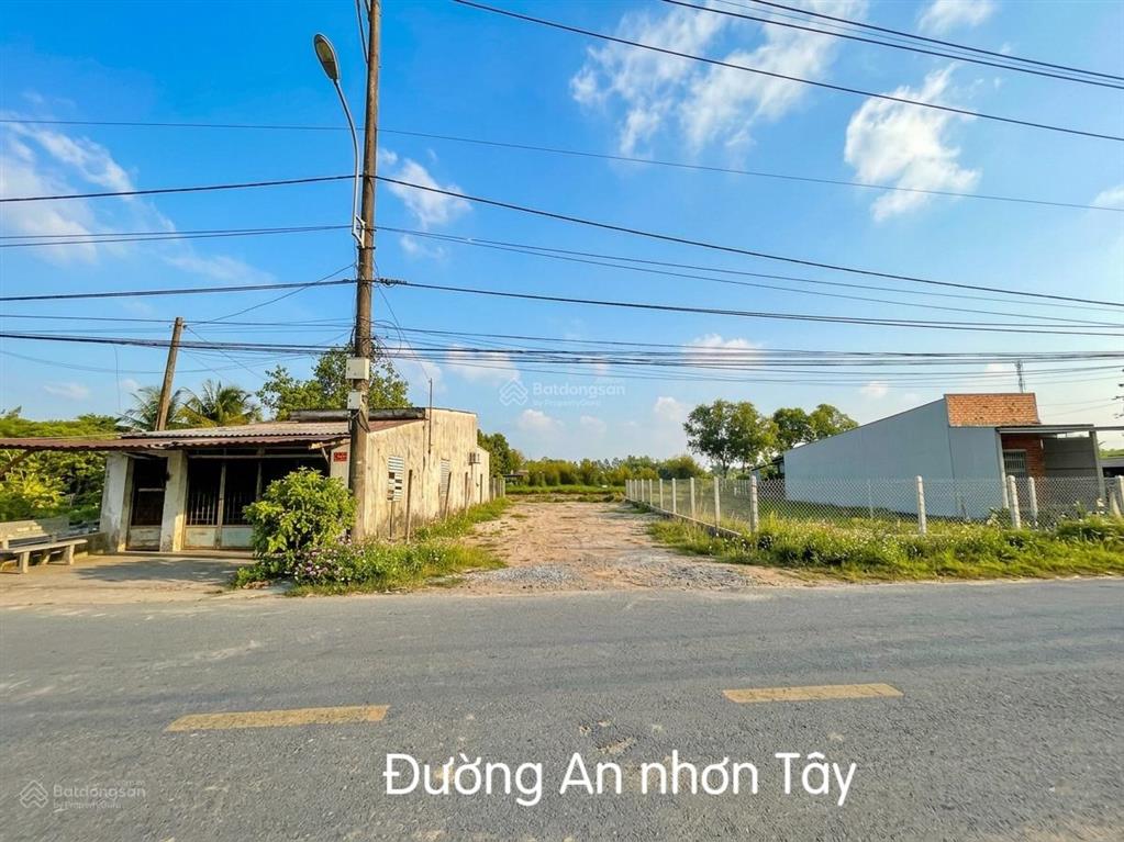 Tôi cần bán 100m2 thổ cư sát ngay mt đường nhựa 12m đường an nhơn tây củ chi  giá 1 tỷ **