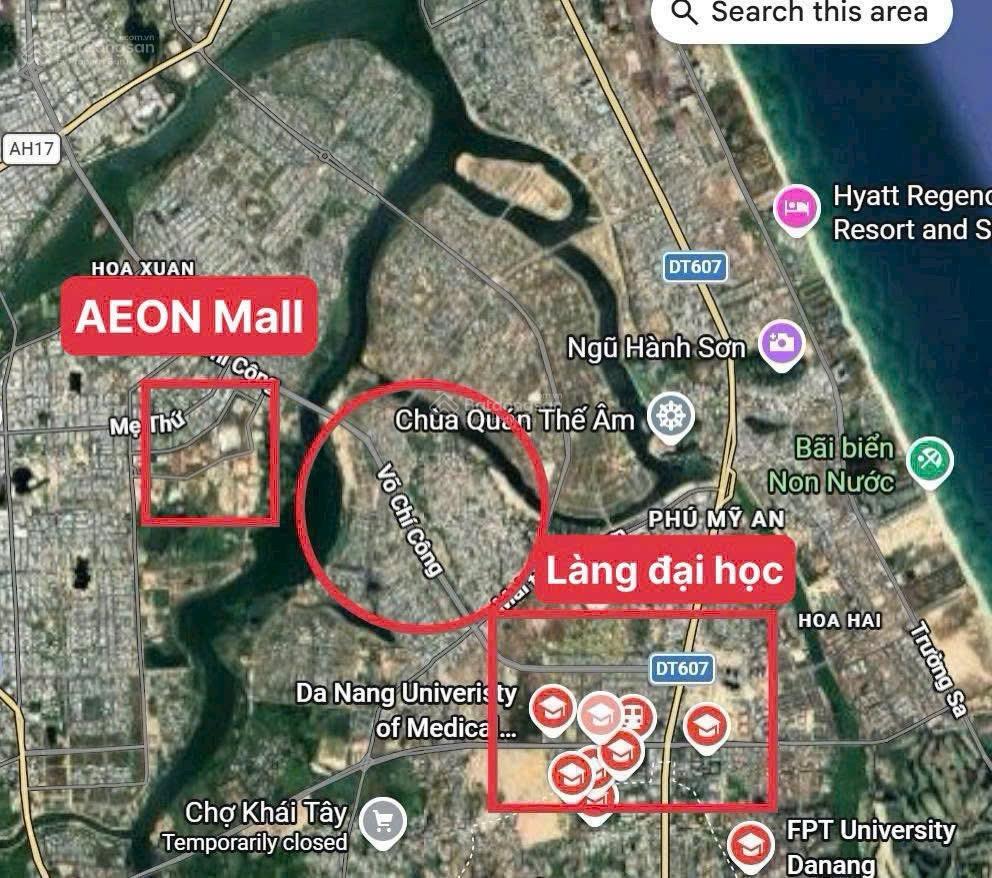 Bán đất nền võ chí công giá tốt nhất thị trường chỉ 45tr/m2, sẵn sổ