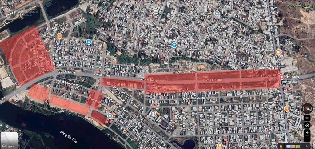 Bán đất nền võ chí công giá tốt nhất thị trường chỉ 45tr/m2, sẵn sổ