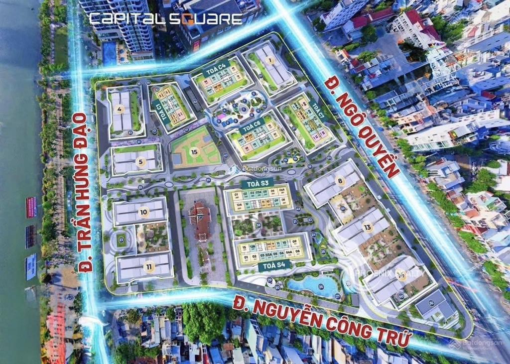 Sở hữu 1pn view trực diện sông hàn tại capital square chỉ 3,9 tỷ
