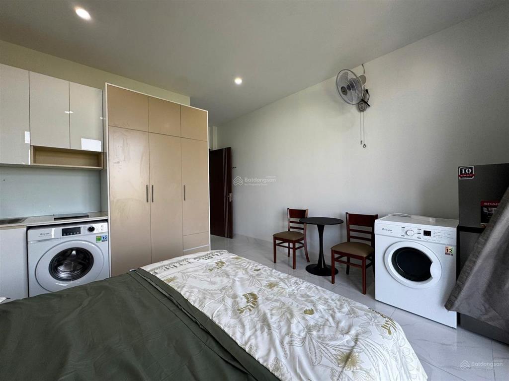 Khai trương căn hộ cao cấp ban công riêng  full nt giặt sấy  ngay vườn lài  nttu