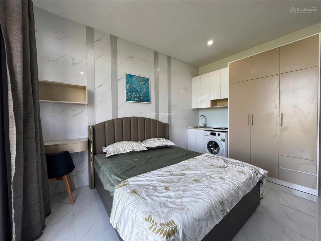 Khai trương căn hộ cao cấp ban công riêng  full nt giặt sấy  ngay vườn lài  nttu