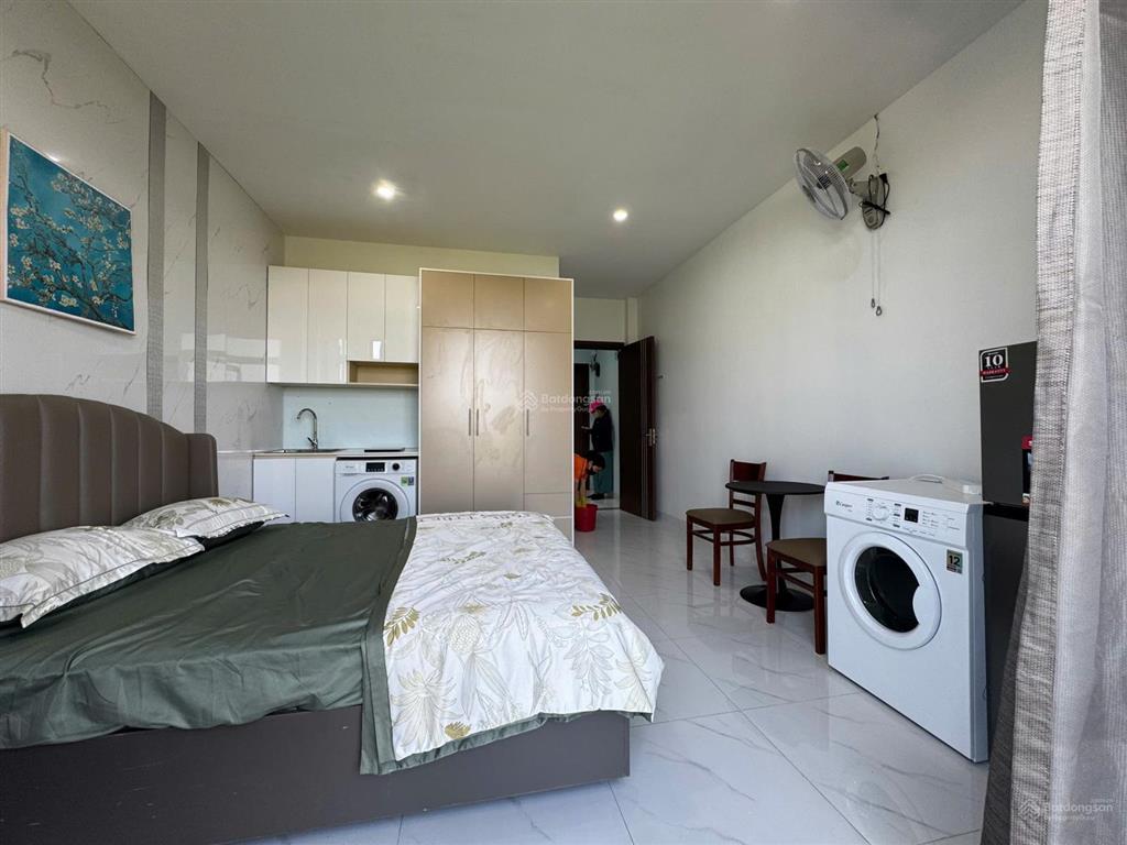 Khai trương căn hộ cao cấp ban công riêng  full nt giặt sấy  ngay vườn lài  nttu