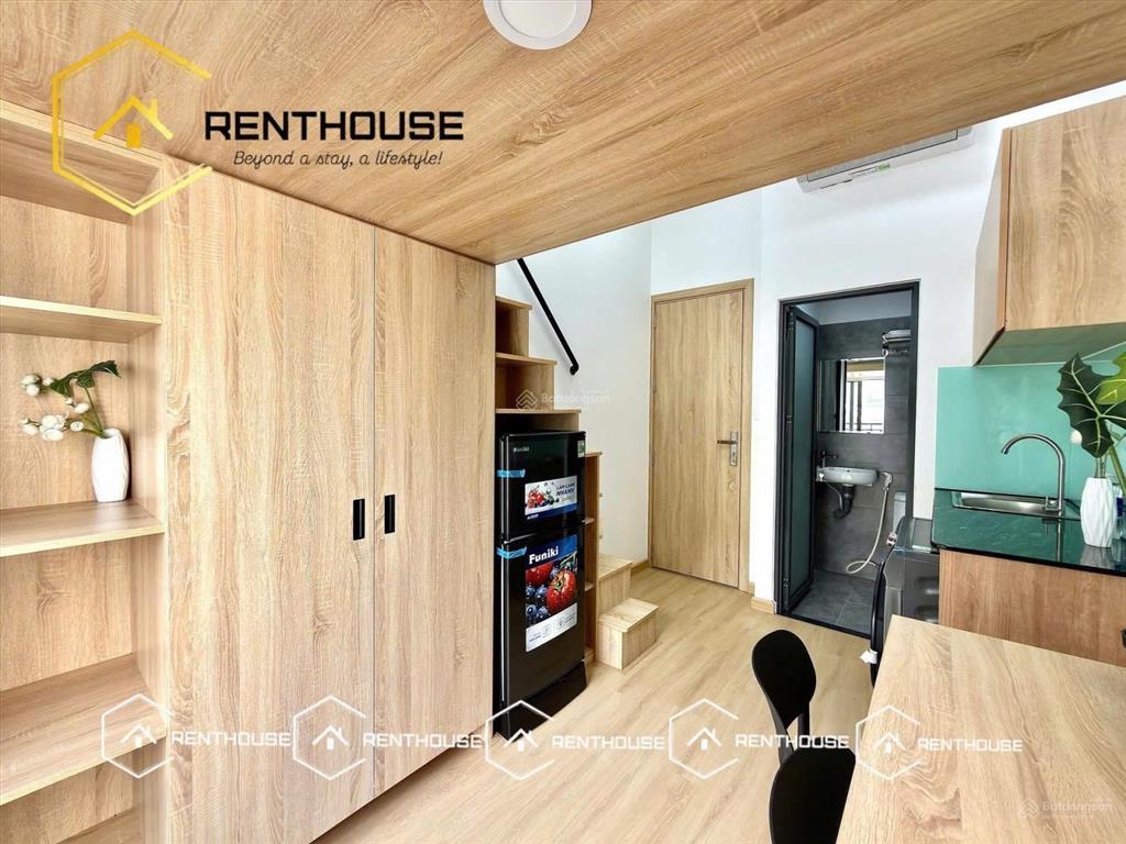 Căn hộ cao cấp mới xây 100%  máy giặt riêng  ngay công viên làng hoa