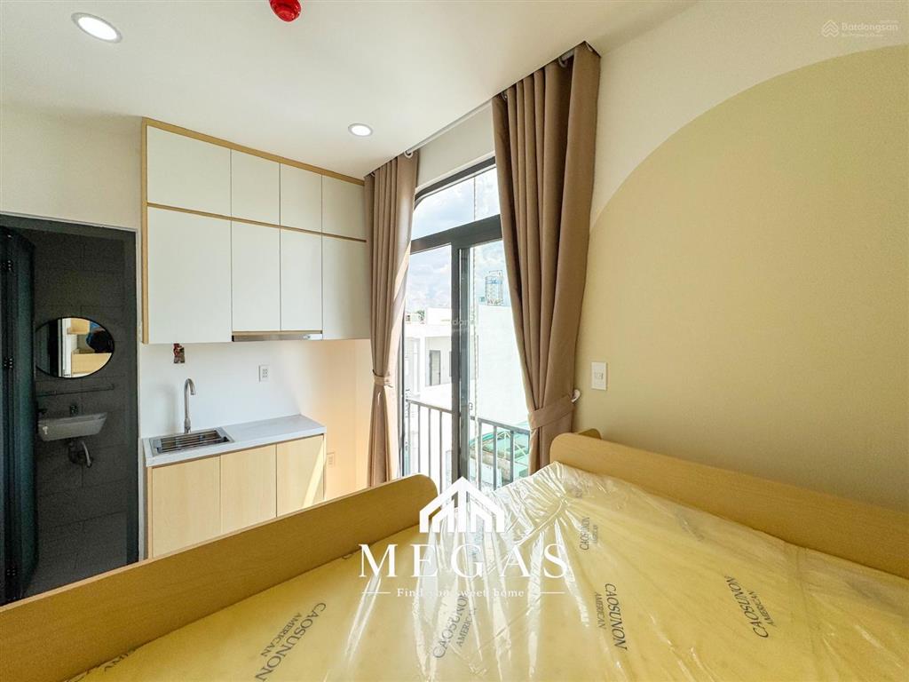 Căn hộ mới xây 100% ban công giá rẻ  full nội thất ngay phan huy ích  phạm văn chiêu