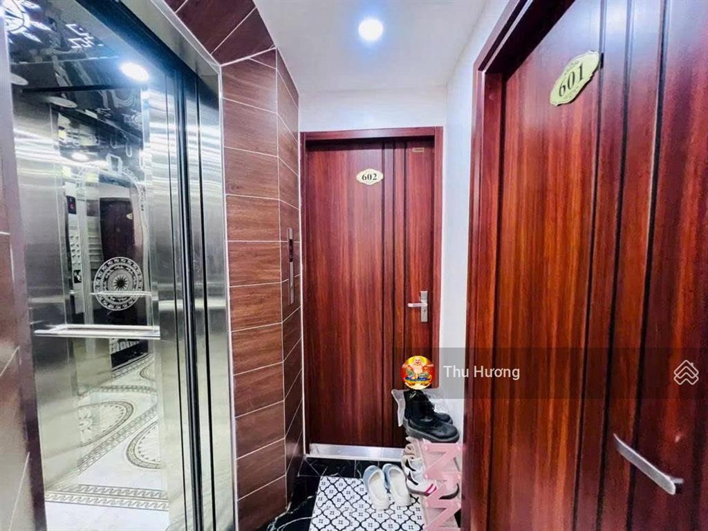 Toà chdv dt 70tr/t, minh khai, hbt, lô góc 7t thang máy, sđcc 65m2, 11pkk, full nội thất, pccc đủ