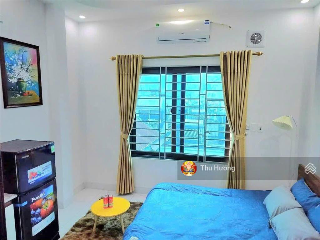 Toà chdv minh khai, 2 thoáng, 6t tm, 10pkk full nội thất, dt 6%/năm, pccc đủ, hiện đã cho thuê full