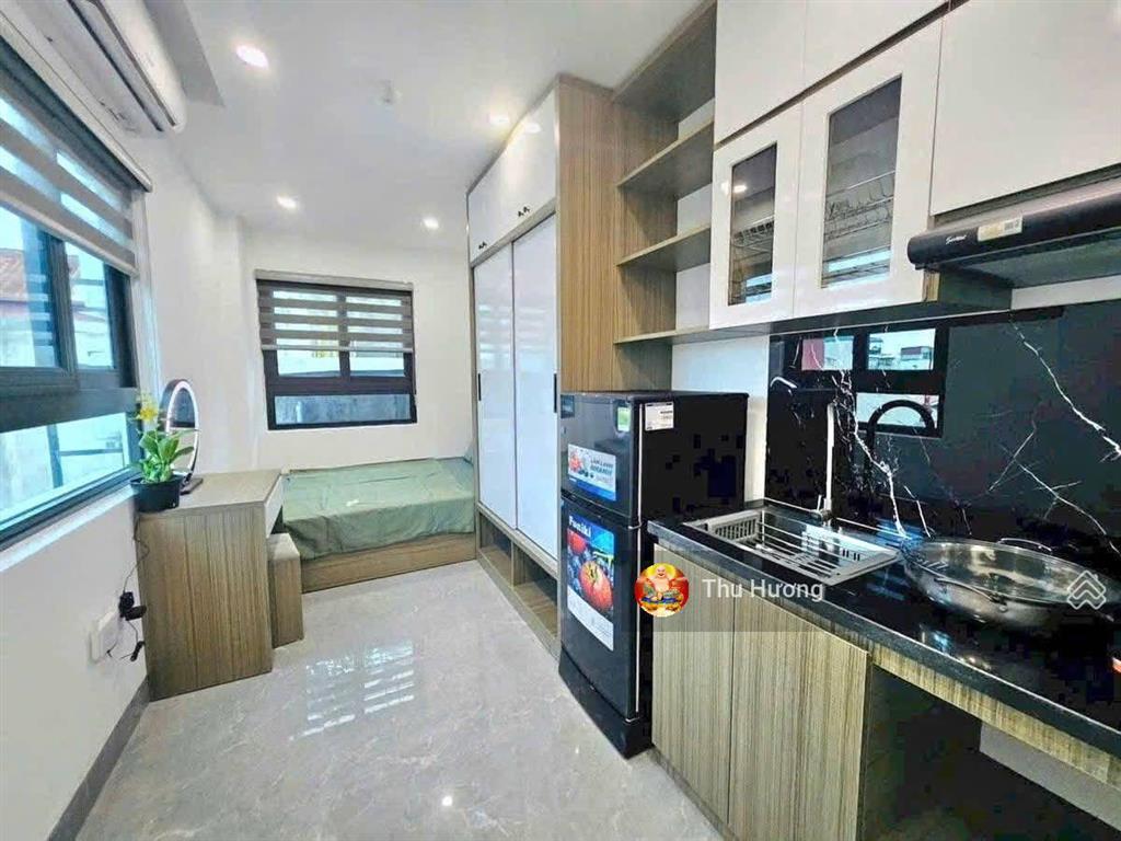 Toà chdv minh khai, 2 thoáng, 6t tm, 10pkk full nội thất, dt 6%/năm, pccc đủ, hiện đã cho thuê full