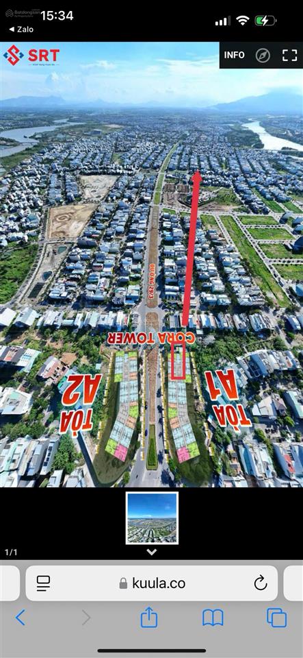 Căn cora tower 1pn+ tts 2,4 tỷ rẻ nhất dự án