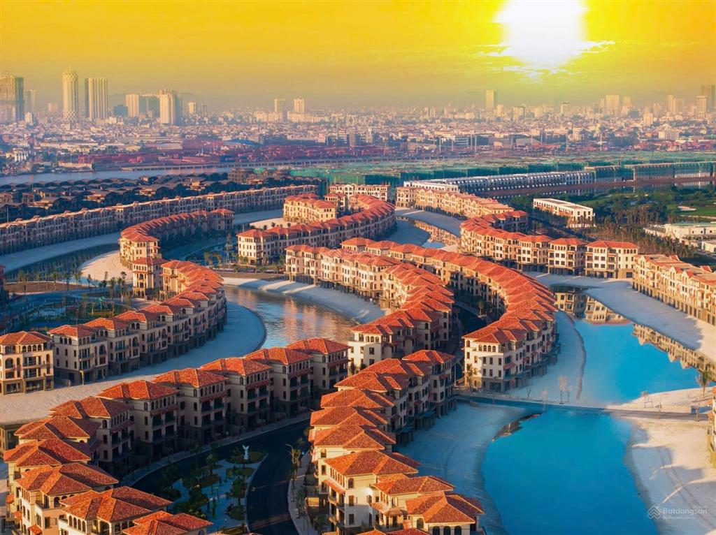 Biệt thự đơn lập giá rẻ isla bella,đối diện công viên,sau là bãi biển vinhome vũ yên  hải phòng