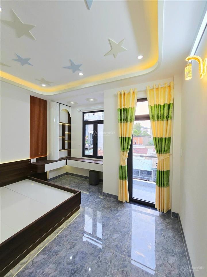 6.6 tỷ  nhà mới 4 tầng 65m2, đường ô tô  cạnh trường đh tài chính marketing