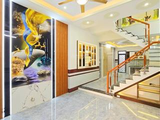 6.6 tỷ  nhà mới 4 tầng 65m2, đường ô tô  cạnh trường đh tài chính marketing