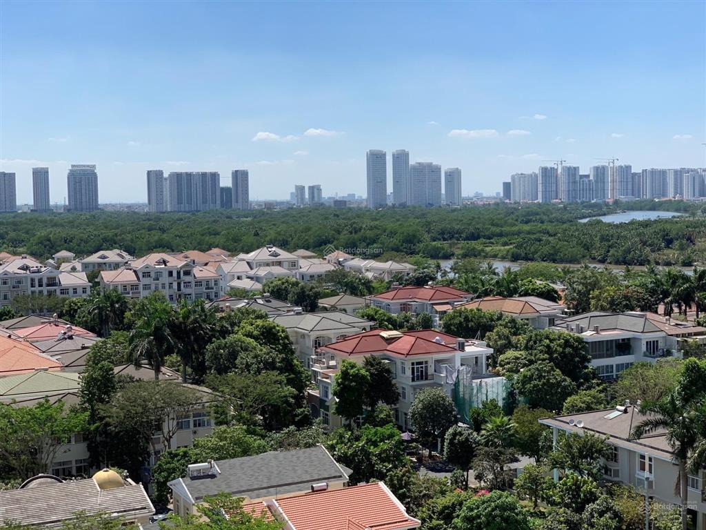 Cho thuê căn hộ hưng phúc 98m2 ,3pn,2wc view biệt thự giá 21tr/th bao gồm ô xe