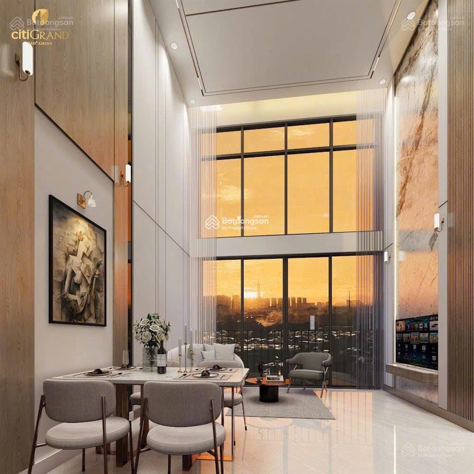 Duplex citi grand quận 2, gần thủ thiêm trung tâm tài chính