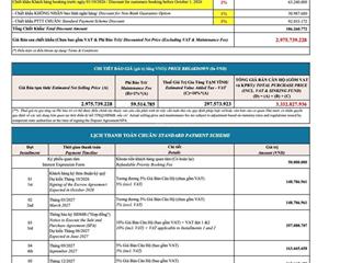Cơ hội cuối chiết khấu 2% 30/09, chuẩn bị mở bán 10/10 giá cực tốt