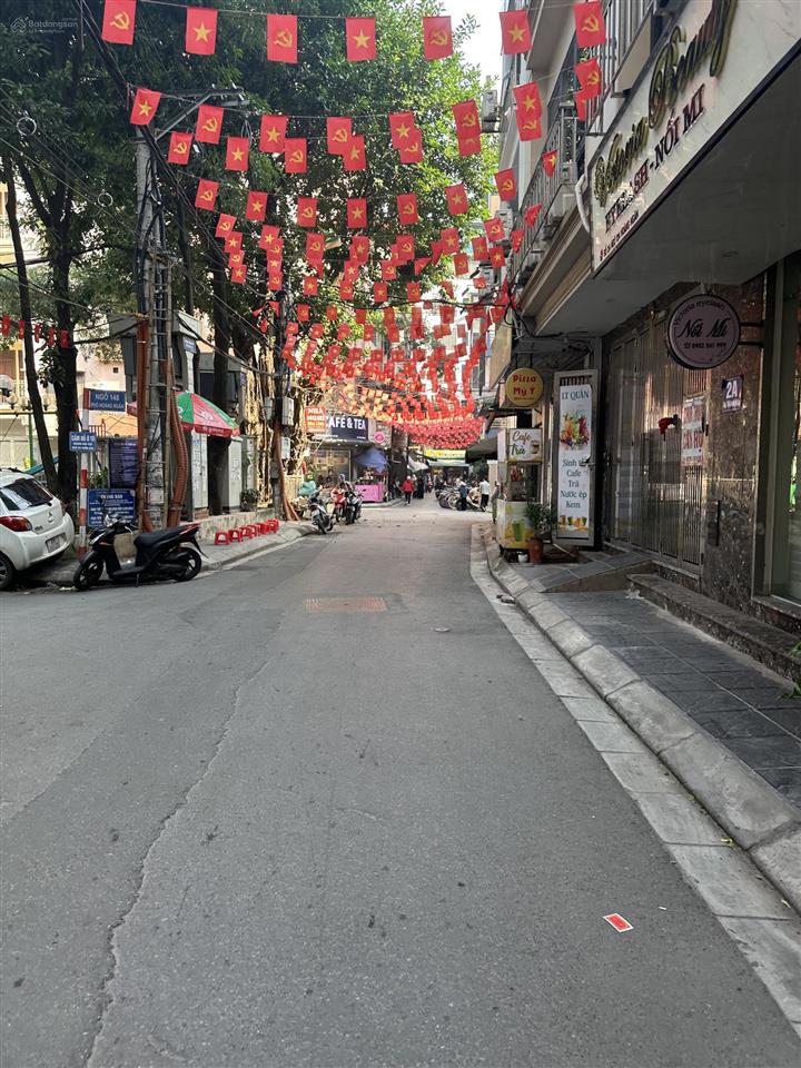 Bán nhà phố dịch vọng hậu  kinh doanh  gần phố  2 mặt thoáng  dt 100m2  nhỉnh 40 tỷ