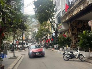 Bán nhà phố dịch vọng hậu  phân lô ô tô  kinh doanh  2 mặt tiền  dt 100m2  nhỉnh 40 tỷ