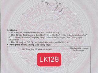 Siêu phẩm đất nền f0  vị trí vàng gần hòa lạc, cơ hội nhân đôi tài sản