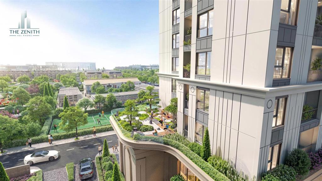 Top căn độc quyền cực hiếm view bể bơi gồm nhiều tiện ích tại chung cư the zenith hải phòng