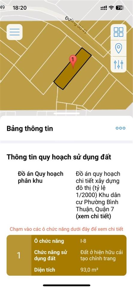 Bán đất đường số tân thuận, quận 7, 5m x 18,3m kdchh giá nhỉnh 9 tỉ