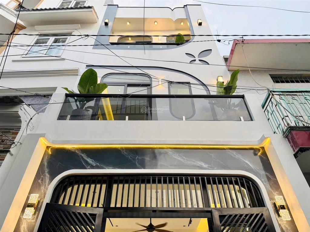  nhà mới 100% hxh nhựa bờ kênh tham lương full nội thất 4 x 12m | 3 tầng btct | 3pn